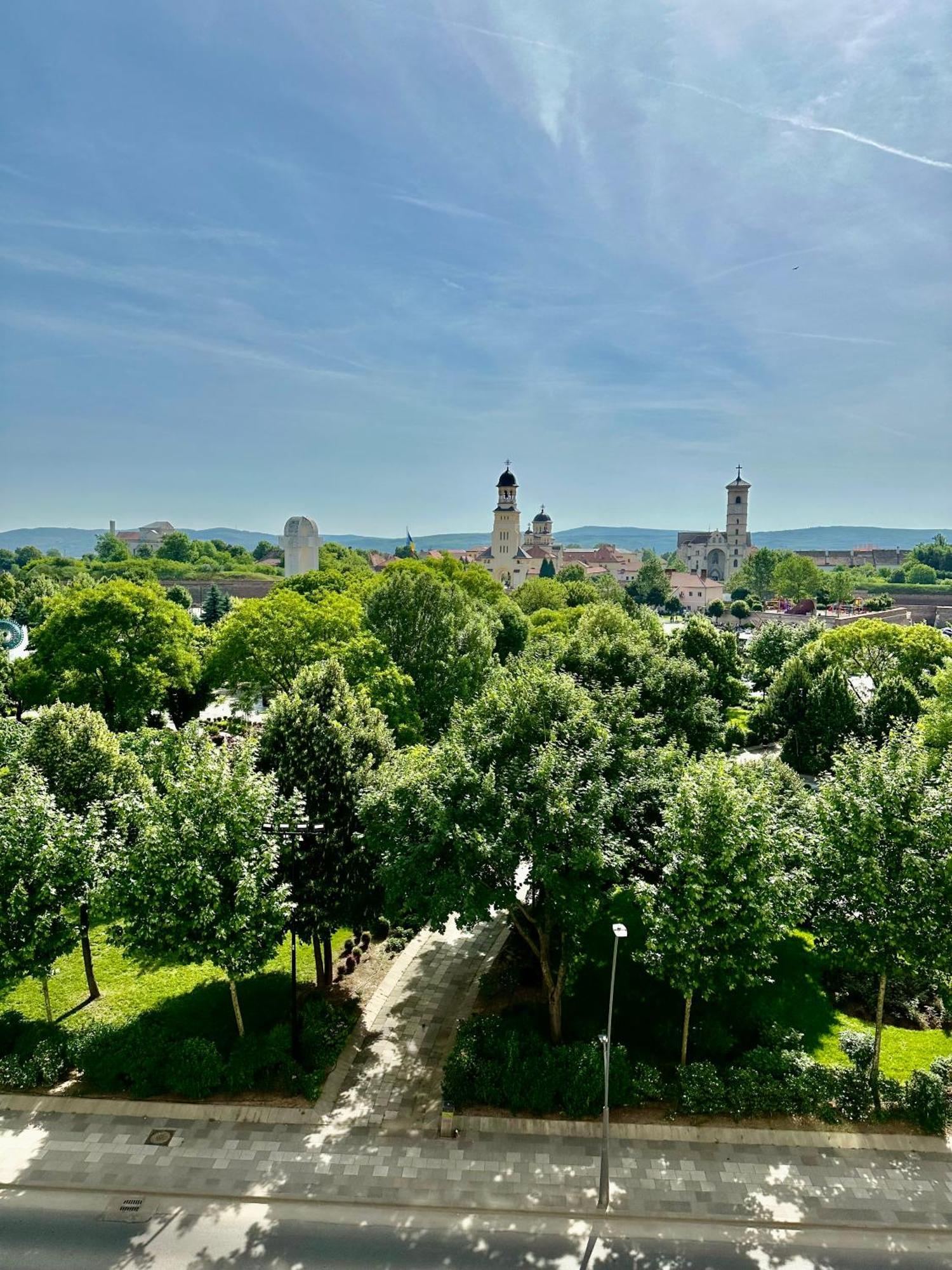 Tim View Apartament Leilighet Alba Iulia Eksteriør bilde